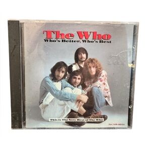🔵 3/ $15 - The Who / Who's Better, Who's Best CD